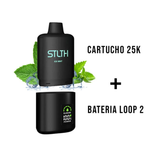KIT LOOP STLTH 25K PUFF - SEMIDESECHABLE
