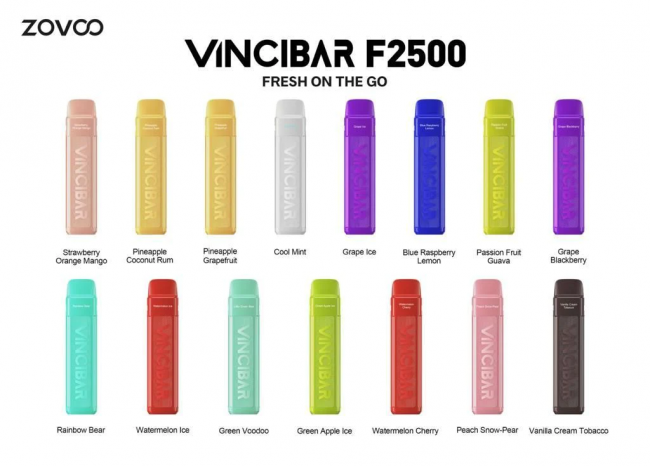 VINCI BARR 2,500 PUFFS DESECHABLE