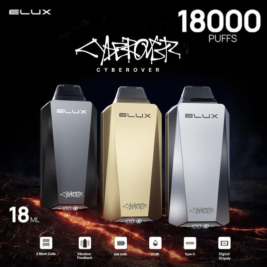 ELUX CYBEROVER 18000K PUFF - DESECHABLE