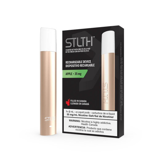 Starter kit Rosado Metal + 1 pod x apple – stlth
