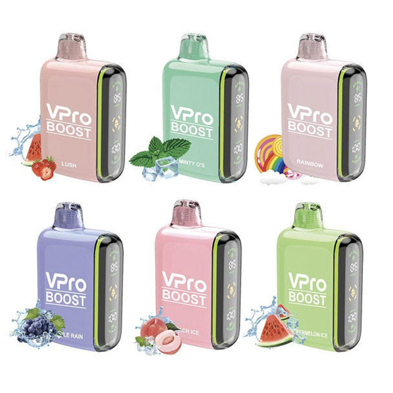 VPRO BOOST 24000PUFFS con Pantalla -Vaper Desechable.